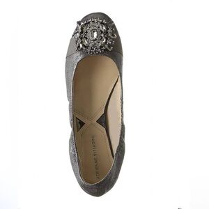 VGUC- Adrienne Vittadini Bejeweled Ballet Flats